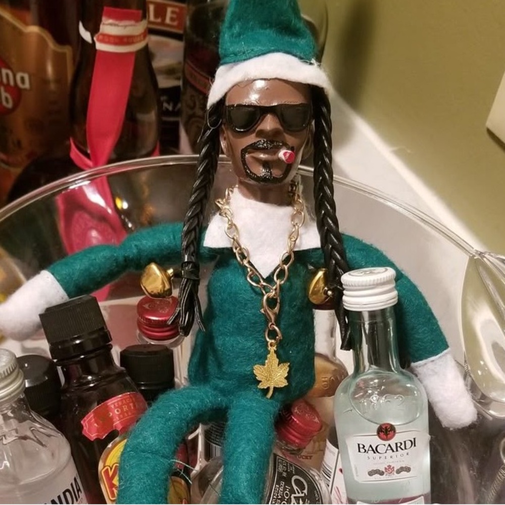 Snoop for your Coop Elf on a Shelf
Snoop Dog